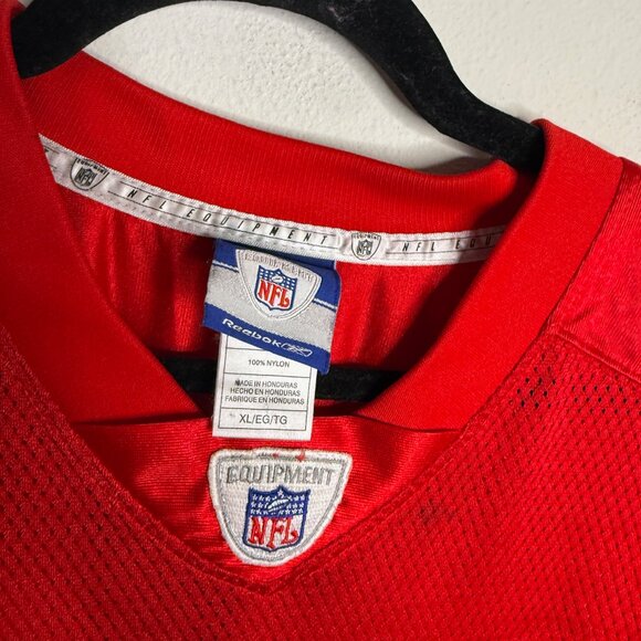 NFL Apparel Men's Red Vintage Chiefs Dwayne Bowe 82 Jersey - Size XL Extra Large - Picture 5 of 5